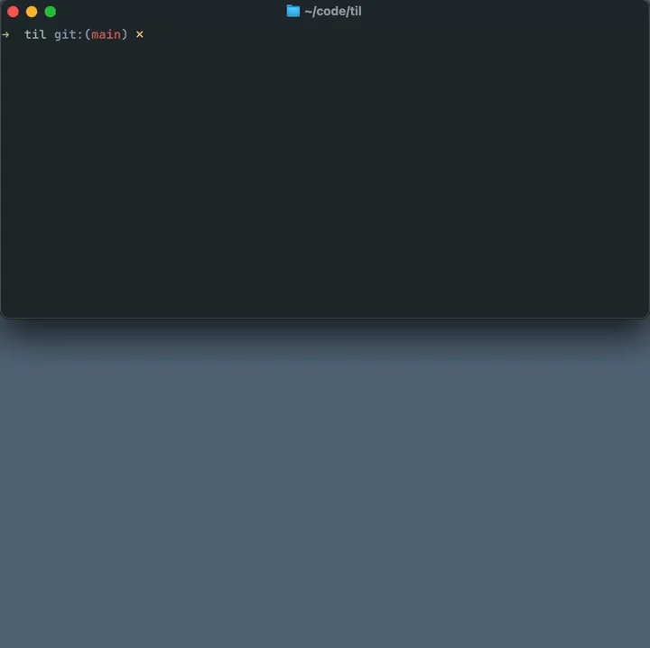 Animated screenshot of running open . in Terminal, which opens the current directory in a new Finder window.